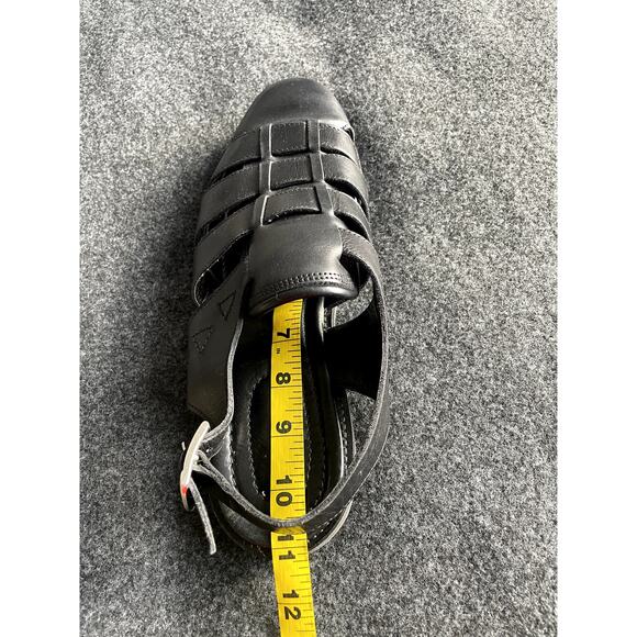 Allen Edmonds Men's Leather Fisherman Slingback Sandals 11 - Picture 13 of 14